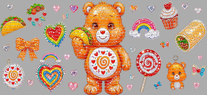 16oz Care Bears-Be-267